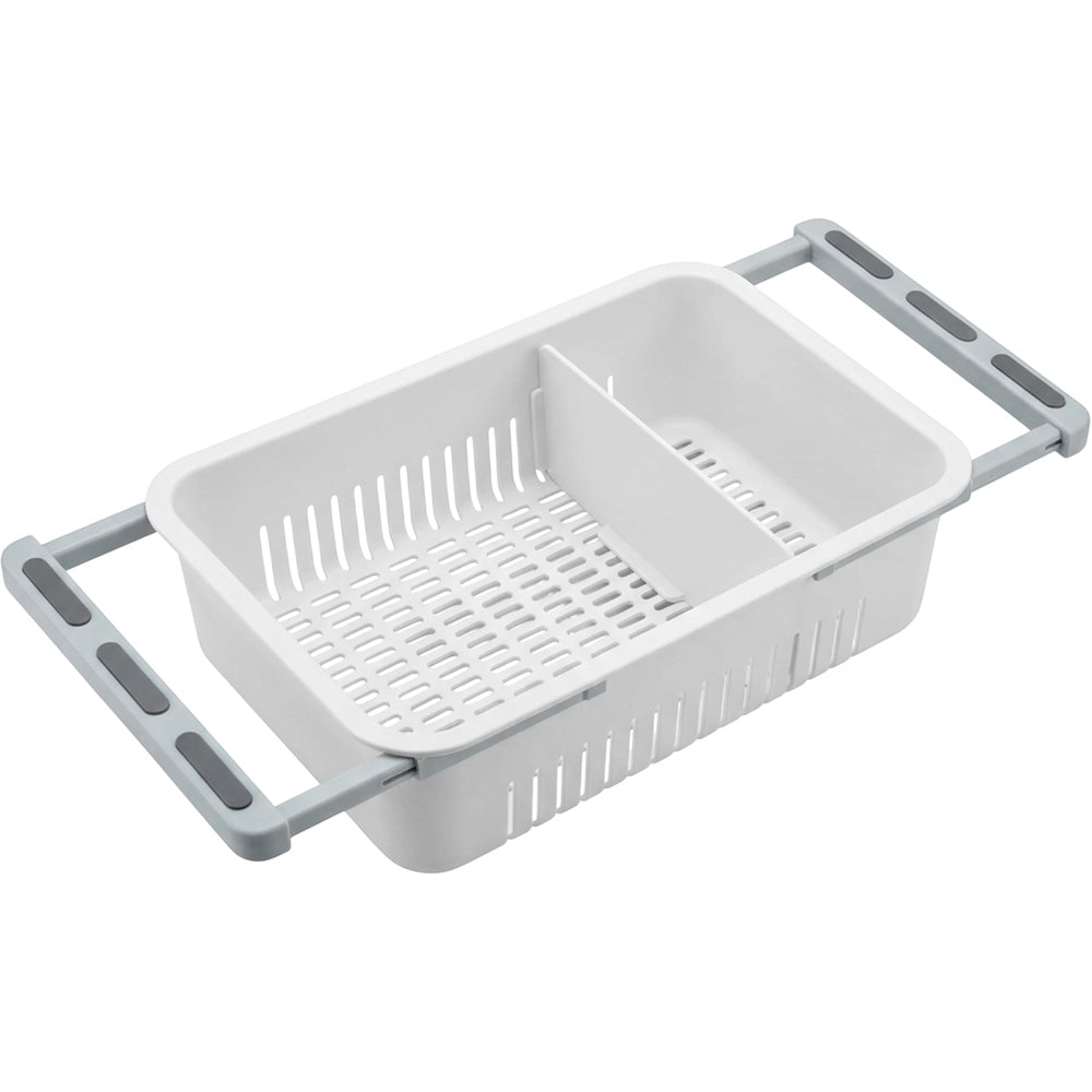 Basl Expandable In-Sink Draining Basket 38-50 cm White - Product view