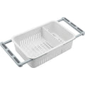 Basl Expandable In-Sink Draining Basket 38-50 cm White - Product view